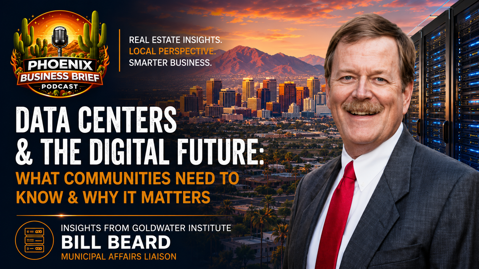 The Goldwater Institute’s William Beard Discusses Phoenix Policy and Data Centers at Goldwater Institute