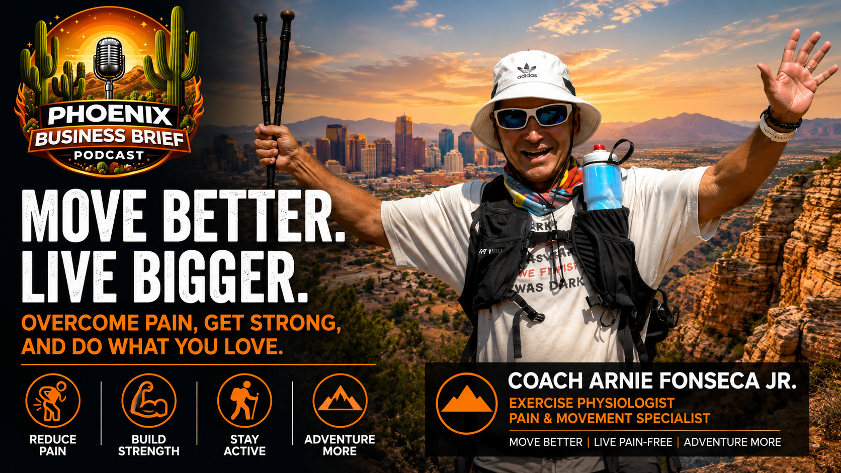 Phoenix Coach Arnie Fonseca, Jr. Discusses Chronic Pain Management Strategies